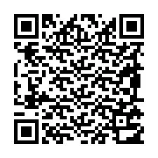 QR-код для номера телефона +19895712130