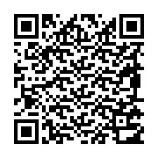 Código QR para número de teléfono +19895712180