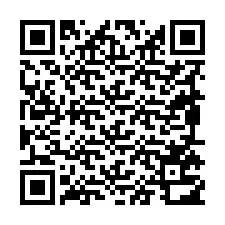 Código QR para número de teléfono +19895712784