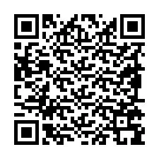 QR-код для номера телефона +19895799998