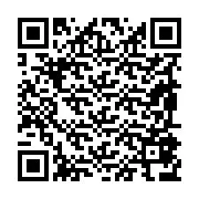 Código QR para número de teléfono +19895876975