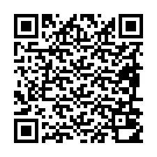 Código QR para número de teléfono +19896010133