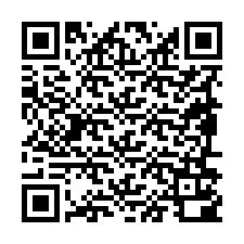 Código QR para número de teléfono +19896100268