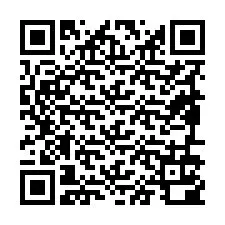 Código QR para número de telefone +19896100809