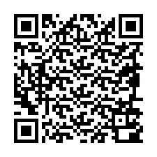 Codice QR per il numero di telefono +19896100908