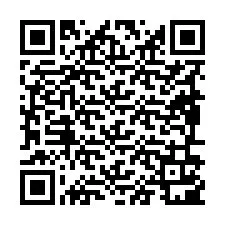 Código QR para número de telefone +19896101026