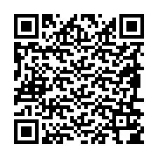 Código QR para número de teléfono +19896104258