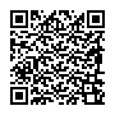 QR-koodi puhelinnumerolle +19896260014