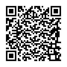 QR-code voor telefoonnummer +19896260031