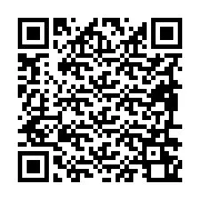 QR Code pour le numéro de téléphone +19896260153