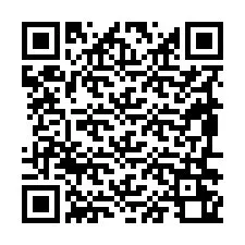 Kode QR untuk nomor Telepon +19896260250