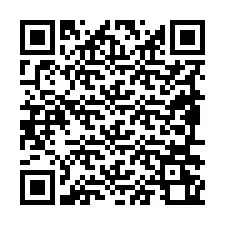 QR Code pour le numéro de téléphone +19896260338