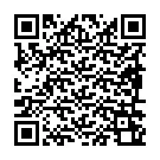 QR Code สำหรับหมายเลขโทรศัพท์ +19896260436