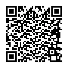 Código QR para número de telefone +19896260493