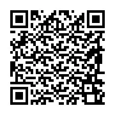 Codice QR per il numero di telefono +19896260571