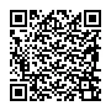 Código QR para número de telefone +19896260660