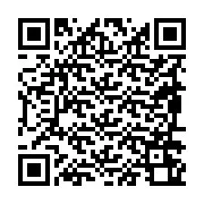 QR-koodi puhelinnumerolle +19896260964