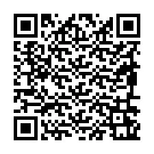 Código QR para número de telefone +19896261004