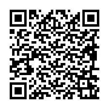 QR-Code für Telefonnummer +19896261142