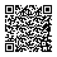 Código QR para número de telefone +19896261149