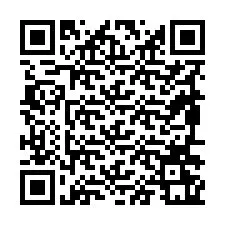 QR-код для номера телефона +19896261741