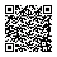 QR-Code für Telefonnummer +19896261748