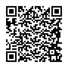 Kode QR untuk nomor Telepon +19896261752