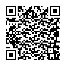 QR код за телефонен номер +19896261838