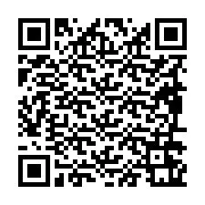 Kode QR untuk nomor Telepon +19896261862