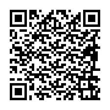 QR Code pour le numéro de téléphone +19896261863