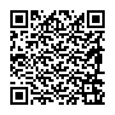 Codice QR per il numero di telefono +19896261921