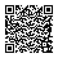 QR-code voor telefoonnummer +19896262118