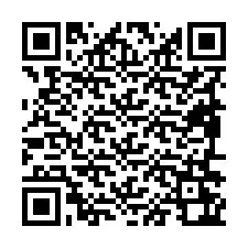 QR-code voor telefoonnummer +19896262243