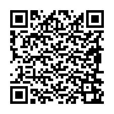 Código QR para número de telefone +19896262294