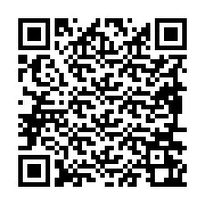 QR Code สำหรับหมายเลขโทรศัพท์ +19896262386