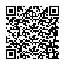Codice QR per il numero di telefono +19896262502