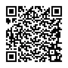 Código QR para número de telefone +19896262518