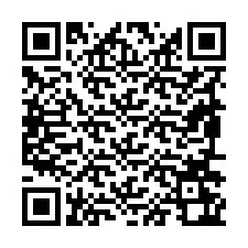 Código QR para número de teléfono +19896262785