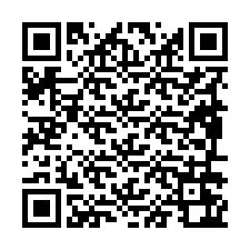 Codice QR per il numero di telefono +19896262832