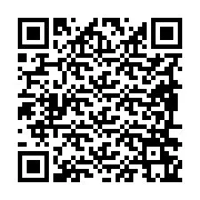 Código QR para número de telefone +19896265676