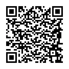 Kode QR untuk nomor Telepon +19896266754