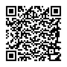 Código QR para número de teléfono +19896310614