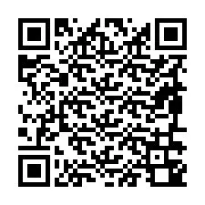 QR Code pour le numéro de téléphone +19896340005