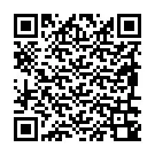 Codice QR per il numero di telefono +19896340014