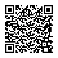 Código QR para número de teléfono +19896340051