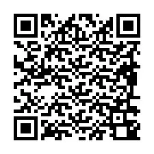 Codice QR per il numero di telefono +19896340162