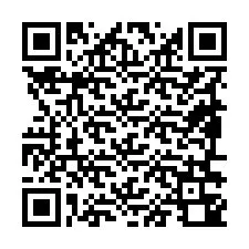 Codice QR per il numero di telefono +19896340229