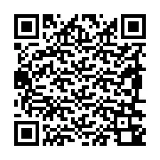 Código QR para número de teléfono +19896340230