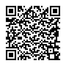 Codice QR per il numero di telefono +19896340418