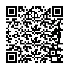 QR код за телефонен номер +19896340493